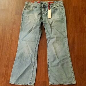 NWT X2 Stella Regular Low Rise Boot Cut Women's Stylish Blue Jeans - W10 Short